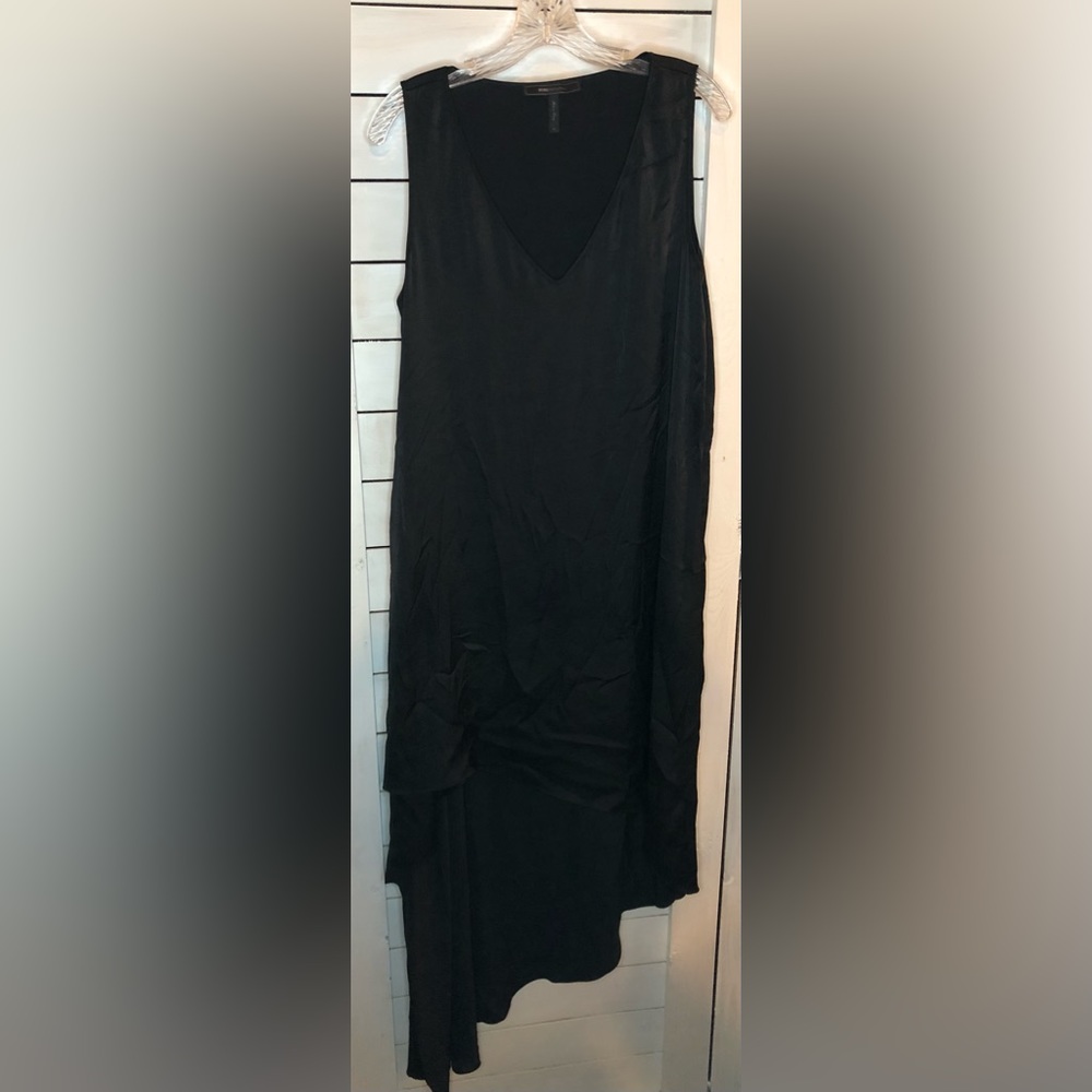 EUC BCBGMaxAzria Sleeveless Black Dress Size M
